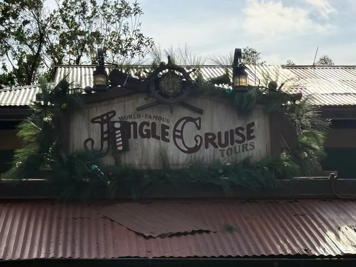 The Jungle Cruise turns into the Jingle Cruise!